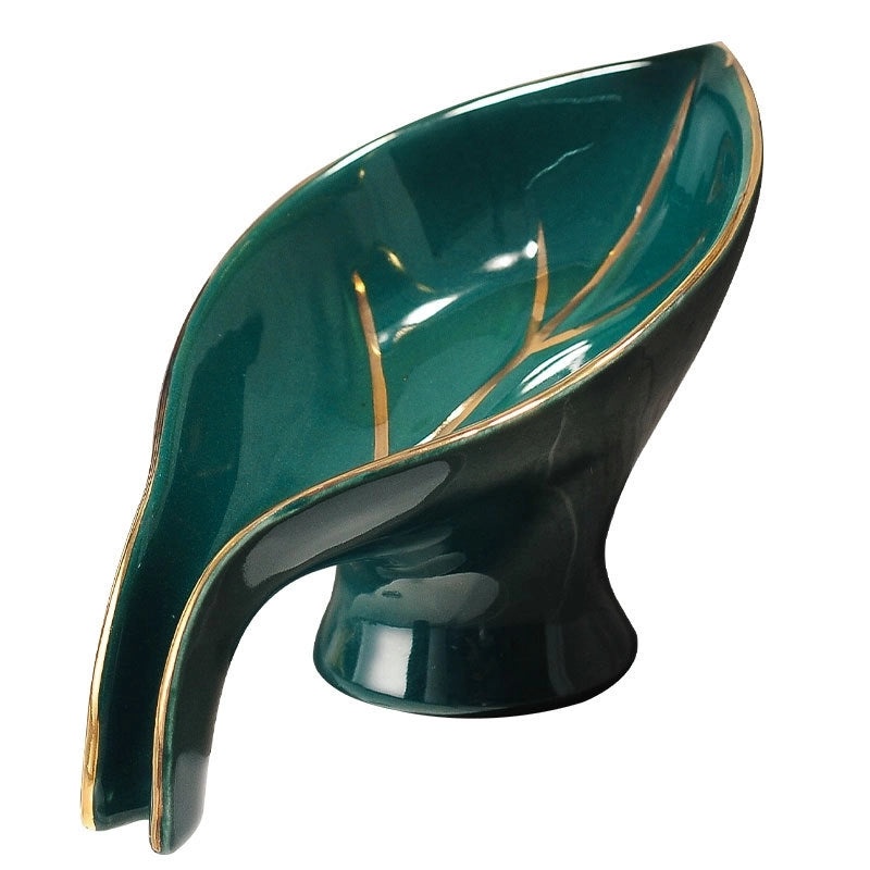 European Ceramic Soap Dish with Drainage | Bathroom Accessories