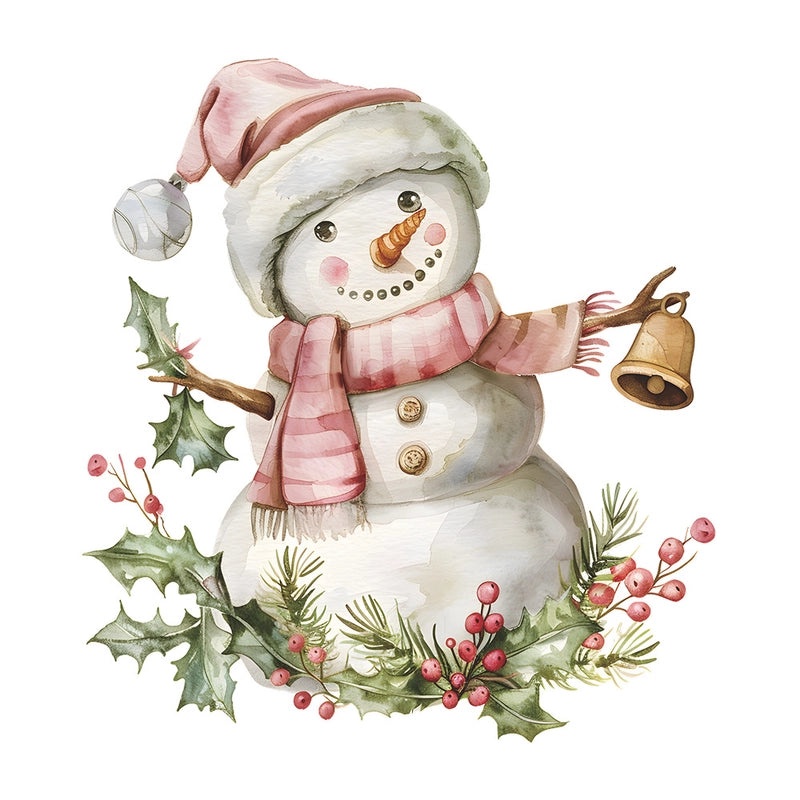 Festive Snowman Hanging Ornaments PVC Christmas Decorations|Holiday Home Decor