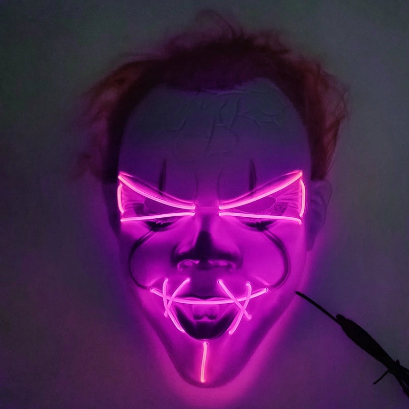 Halloween Grimace Hip-Hop Style Plastic Party Mask|Party Accessories & Masks