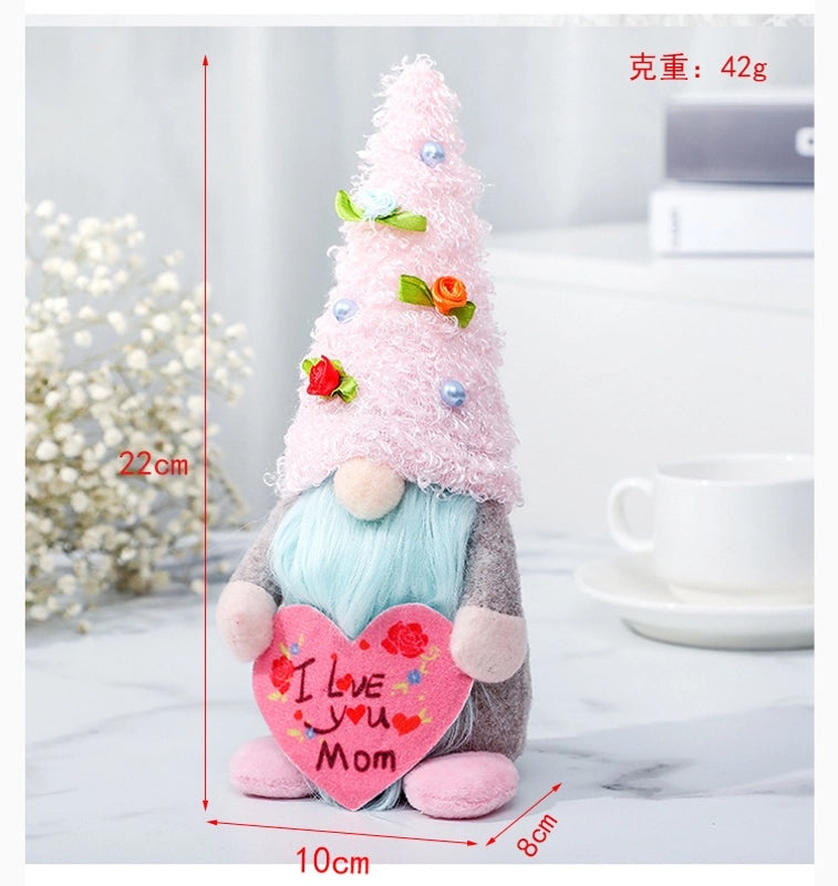 Faceless Heart Doll Desktop Decor for Mother's Day | Home Decor Gifts