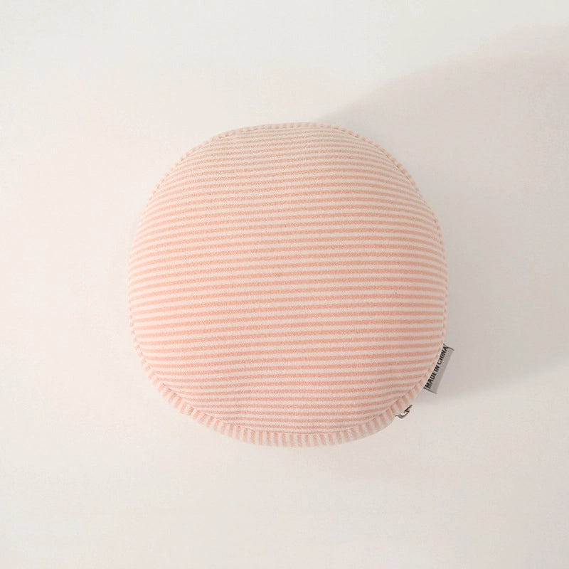 Striped Four-Sided Bomb Composite Fabric Decorative Pillow for Couch and Sofa|Home Decor Pillows