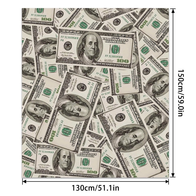 Cozy Polyester Letter Print Blanket for Couch and Sofa Decor | Home Textiles & Throws