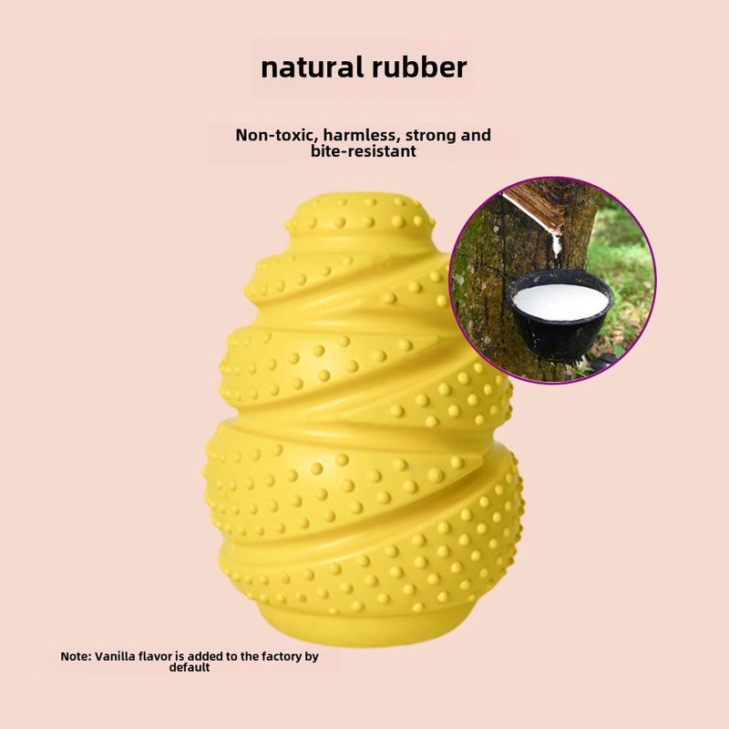 Dog Chew Toy Freeze-dried Meat Scented Durable Rubber Bite Resistant Easy to Clean | Pet Supplies Dog Toys