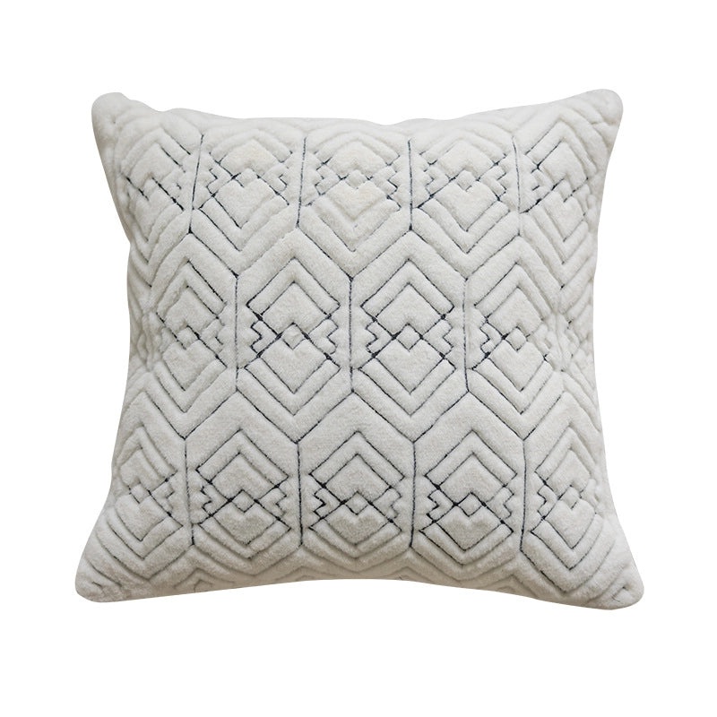 Plush Pillowcase Decorative Cushion for Living Room Sofa Bed Back Support|Home Decor Cushions