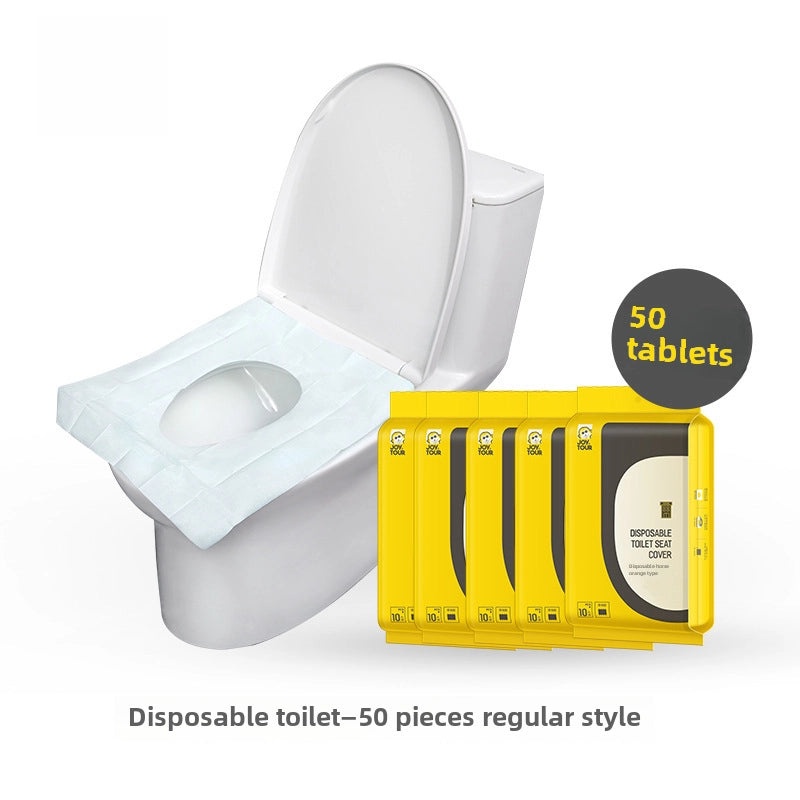 Travel Disposable Toilet Seat Covers Portable Waterproof Mat for Travel Maternity Hygiene|Travel Accessories