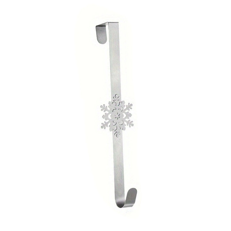 Minimalist Christmas Tree Star and Snowflake Iron Hooks for Hanging Ornaments|Home Decor Accessories