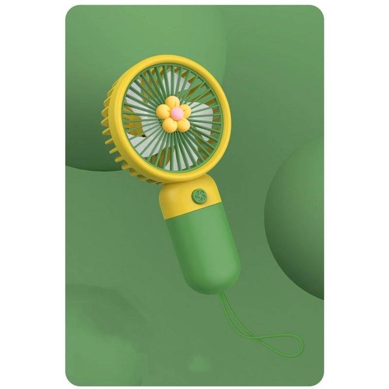 Mini Portable Solid Color Plastic Fan|Home & Garden Accessories
