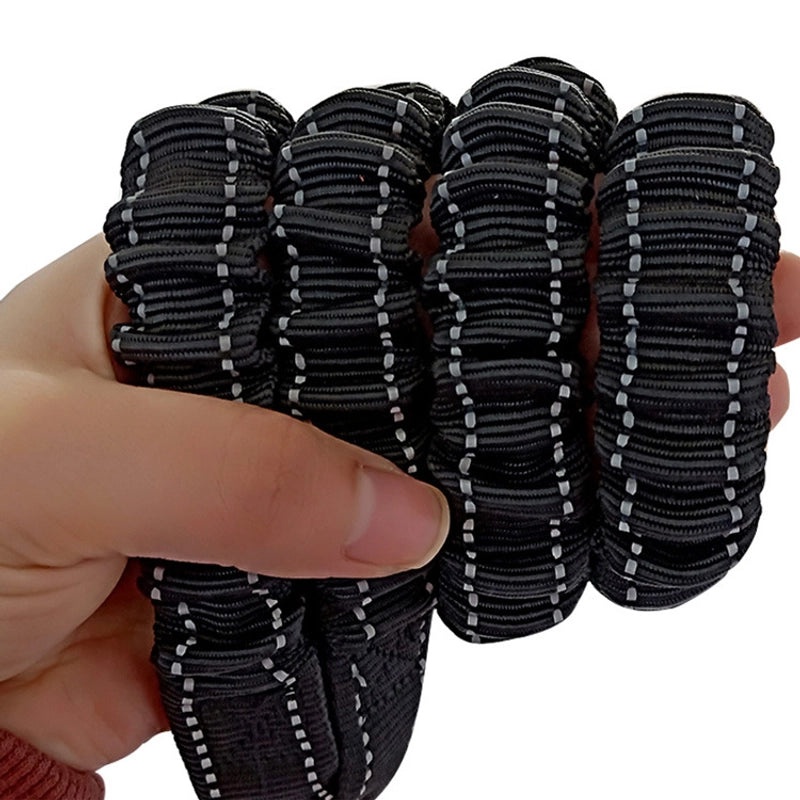 Double Dog Leash with Elastic Buffer and Reflective Design for Two Dogs | Pet Supplies - Dog Leashes