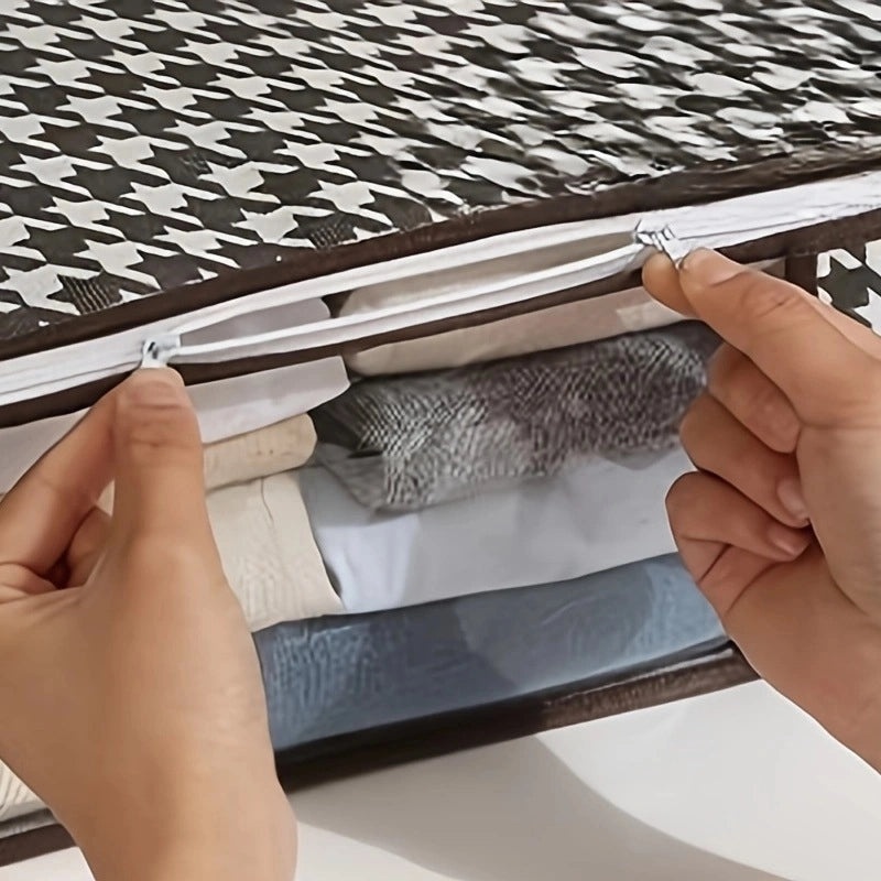 Under Bed Storage Box for Clothes Portable Foldable Organizer Quilt Large Capacity Household Bedroom Storage|Home Storage&Organization