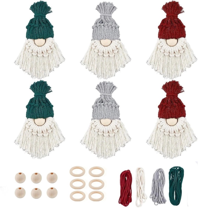 DIY Christmas Tree Kit Cotton Rope Woven Handmade Craft Material Package In Stock|Handmade Crafts & DIY Kits