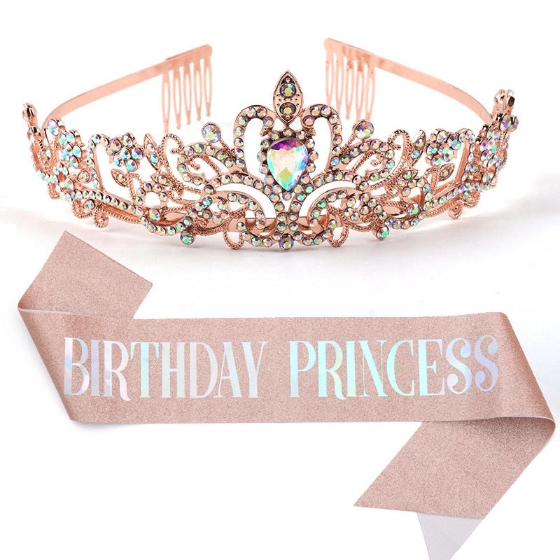 Sweet Birthday Letter Banner Cloth Metal Party Decorations|Party Supplies