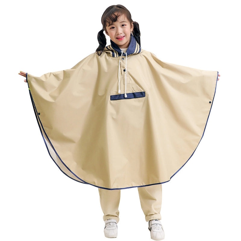 Kids Waterproof Rain Poncho for Schoolbags Korean Style Children Boys Girls Electric Scooter Raincoat|Kids Rainwear