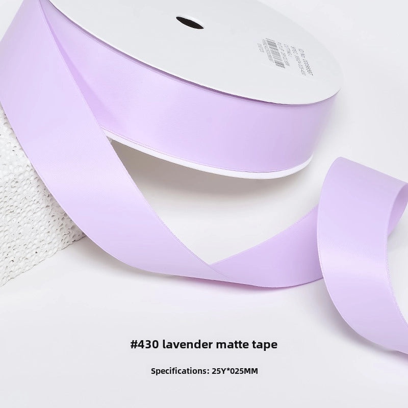 Yao Ming Han Style Milk Silk Ribbon Bow Hair Accessory Korean Full-matte Floral Packaging Belt|Hair Accessories