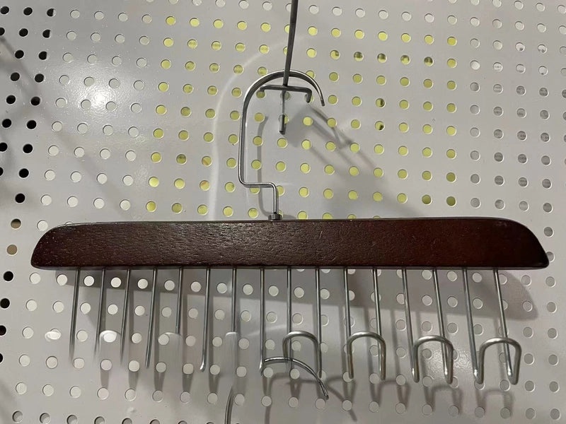 Multifunctional Wooden Hanger for Underwear Vest Tie Solid Wood Drying Rack Dormitory Clothing Organizer|Home & Living