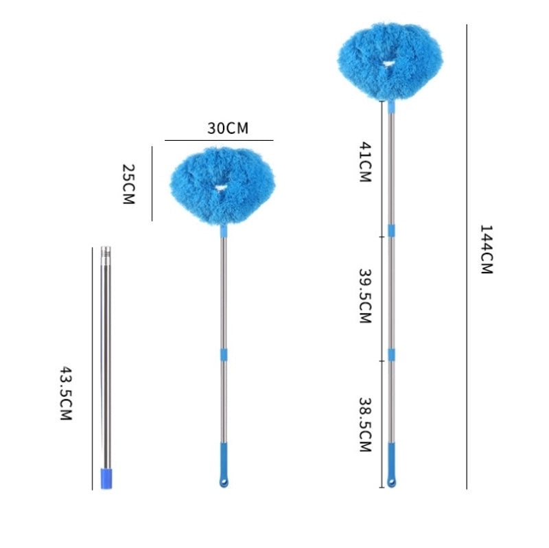 Minimalist Solid Color Plastic Fiber Duster for Everyday Cleaning|Home Cleaning Tools