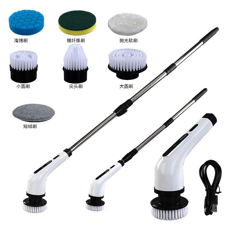Minimalist Solid Color Plastic Cleaning Brush for Home Use|Household Cleaning Tools