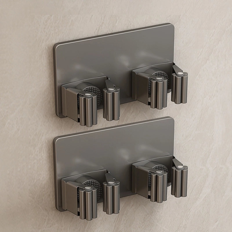 Punch-free Wall Mop Hook Strong Adhesive Broom Hanger Organizer|Home Storage & Organization