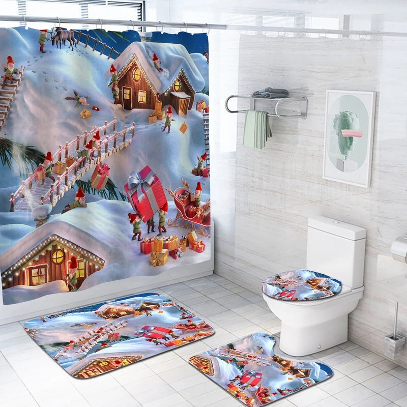 Festive Snowman and Snowflake Window Decorations for Christmas|Holiday Window Decor
