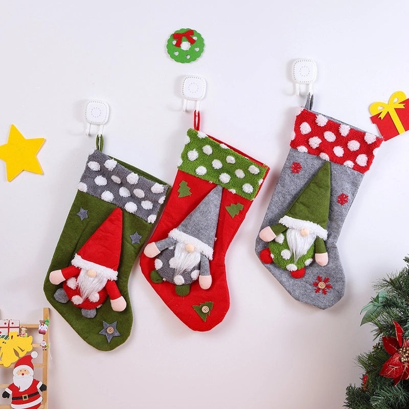 Christmas Cute IG Style Hanging Socks Doll Nonwoven Christmas Tree Ornaments | Christmas Decorations