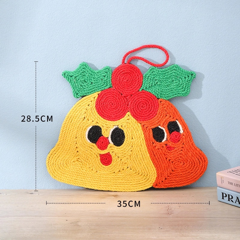 Cactus-shaped Sisal Cat Scratching Pad Anti-Slip Sofa Protector Cat Claw Grinder Toy|Pet Supplies Cat Accessories