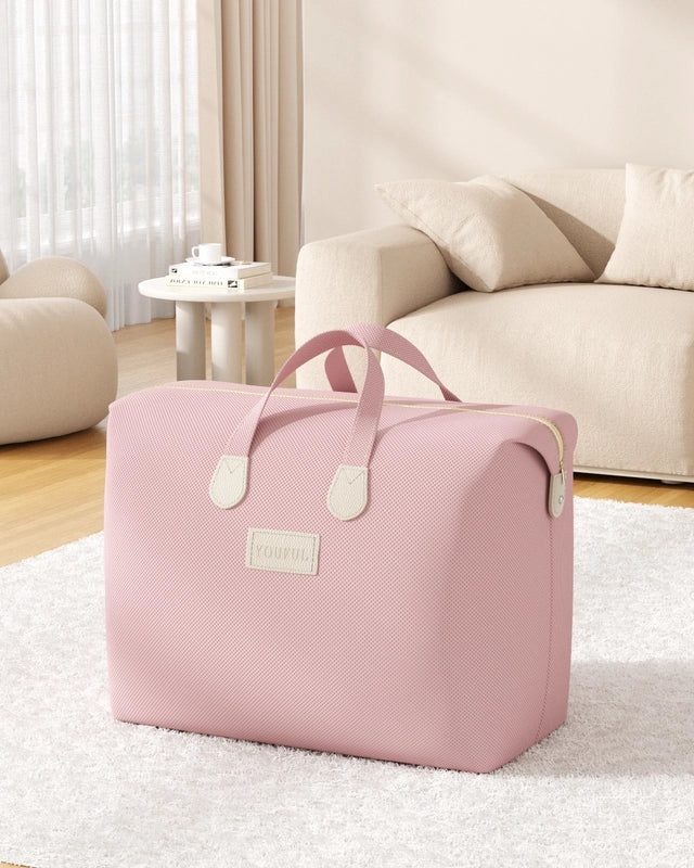 100 Pieces Large Capacity Portable Storage Bags for Quilt Clothes Moving Travel Duffel Organizer|Storage & Organization