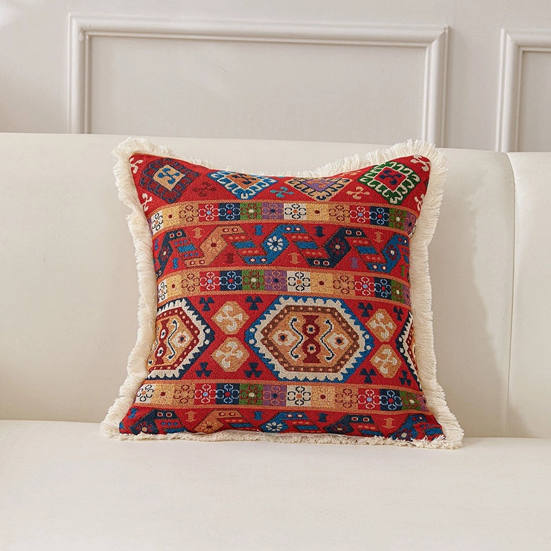 Minimalist Geometric Cotton Linen Pillow Covers for Home Decor | Home Textiles & Bedding