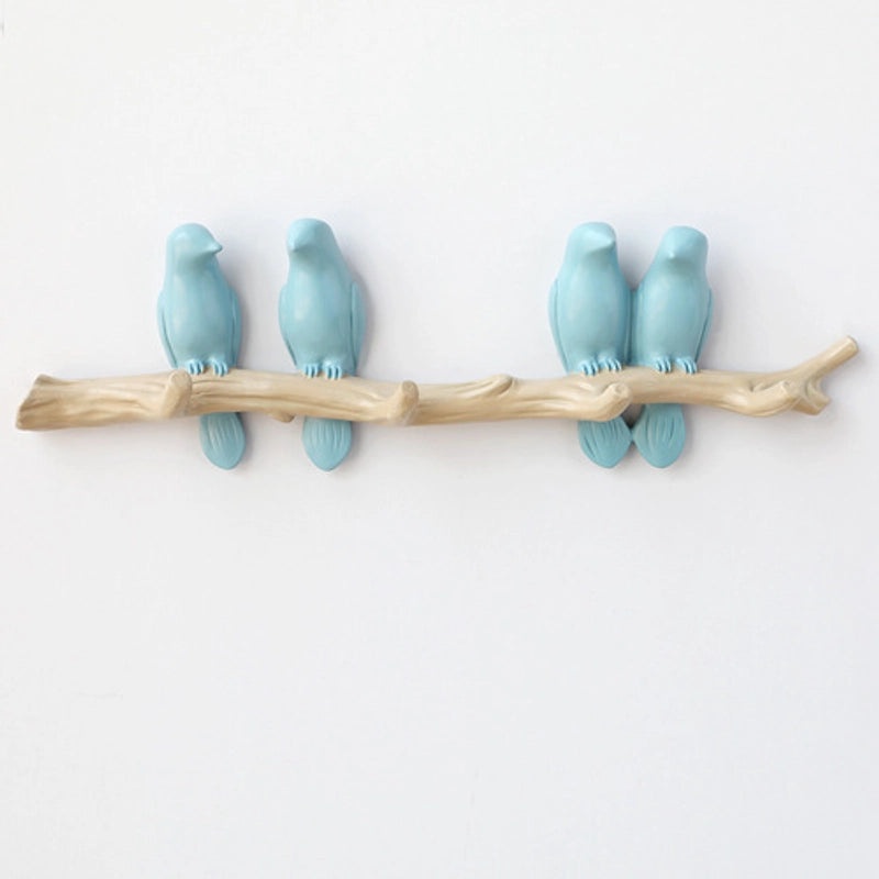 Nordic Bird Wall Hook Creative Key and Coat Hanger Punch-Free Seamless Design|Home Decor & Wall Hooks