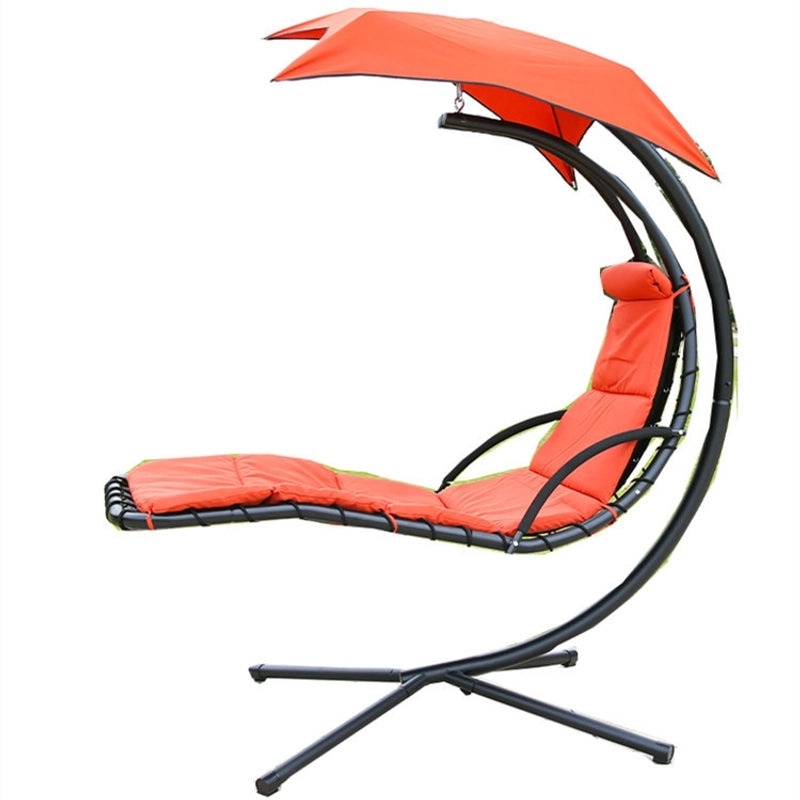 Thickened Moon Curved Hanging Chair Cushion with Basket Design | Home & Garden Furniture Cushions