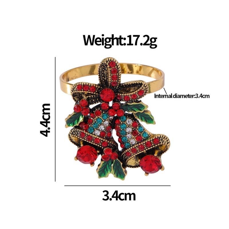 Christmas Cute Tree Santa Claus Elk Alloy Charm Ornament|Jewelry & Accessories