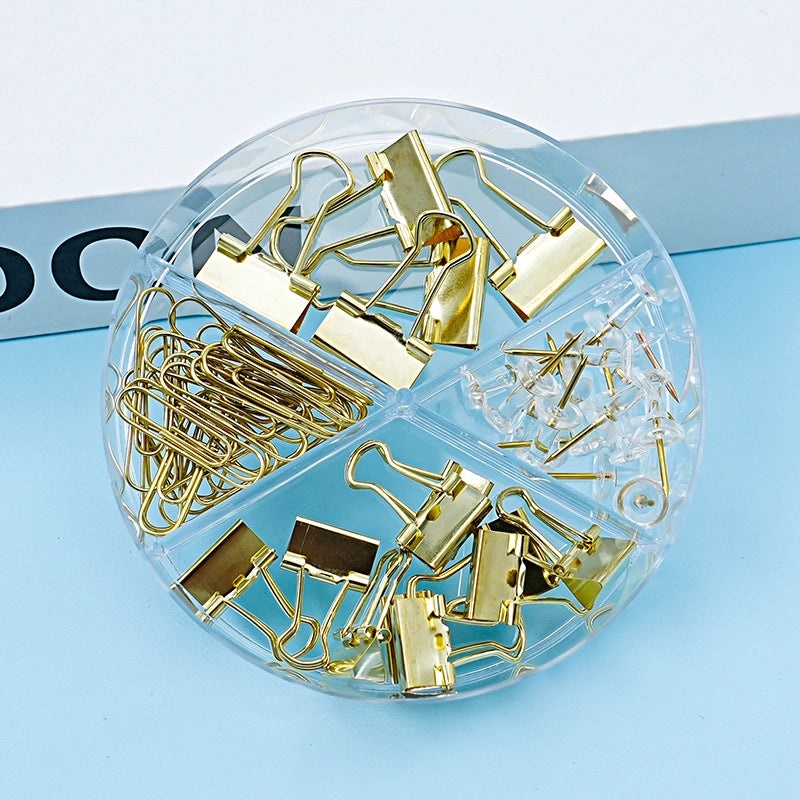 Minimalist Solid Color Metal Paper Clip Long Tail Casual Hair Accessory|Hair Accessories