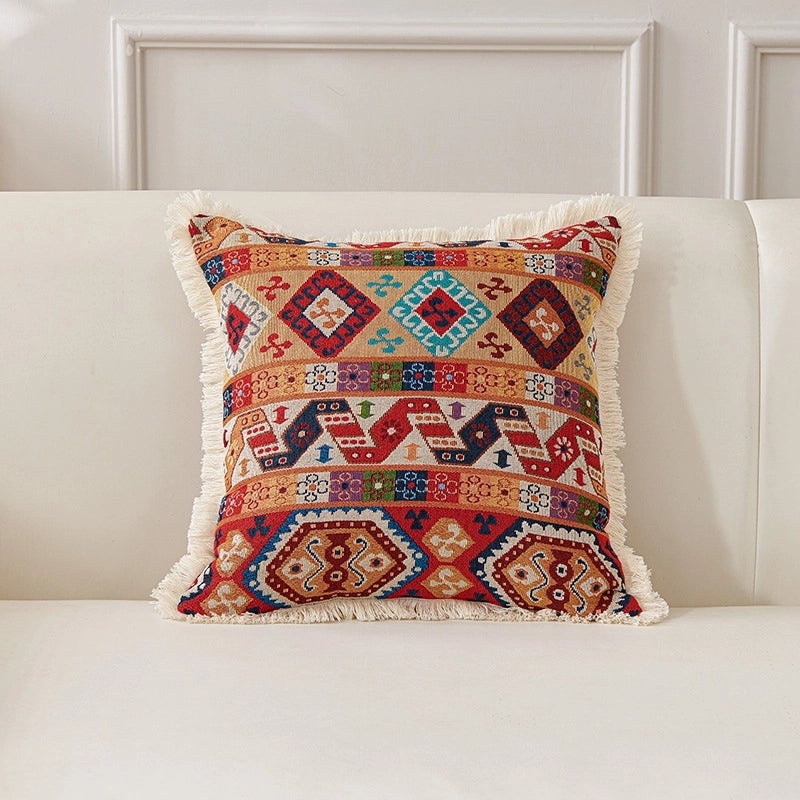 Minimalist Geometric Cotton Linen Pillow Covers for Home Decor | Home Textiles & Bedding