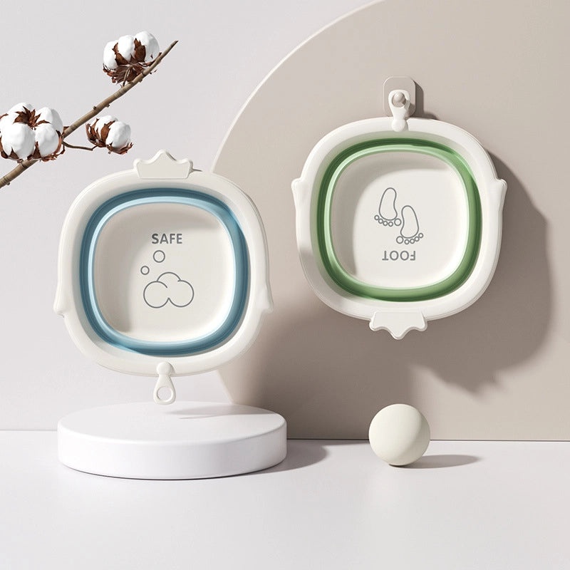 Minimalist Folding PP Basin for Bathing and Washing | Home & Bath Accessories
