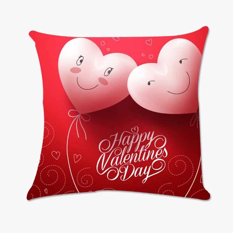 Valentine's Day Minimalist Letter Pillowcases for Couch and Sofa Super Soft Decorative Covers|Home Decor Cushions