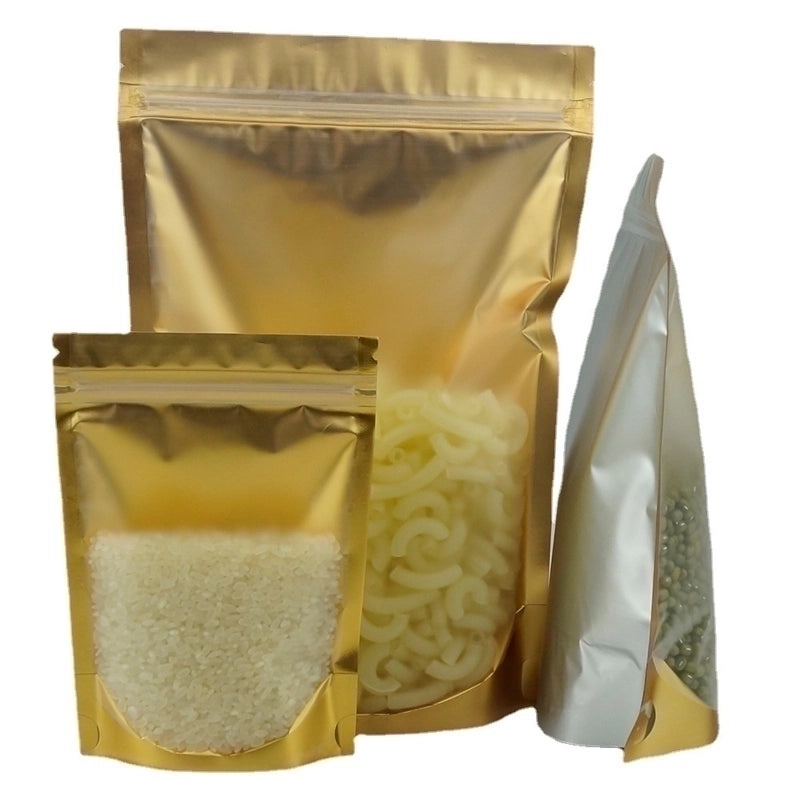 Minimalist Solid Color Plastic Food Storage Bags 100pcs | Kitchen Storage & Organization