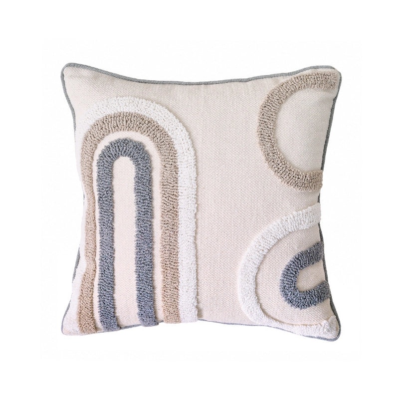 Geometric Stripe Cotton Linen Pillow Covers for Couch Sofa Decor | Home Decor & Pillow Covers