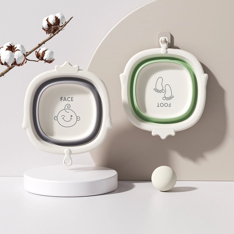Minimalist Folding PP Basin for Bathing and Washing | Home & Bath Accessories