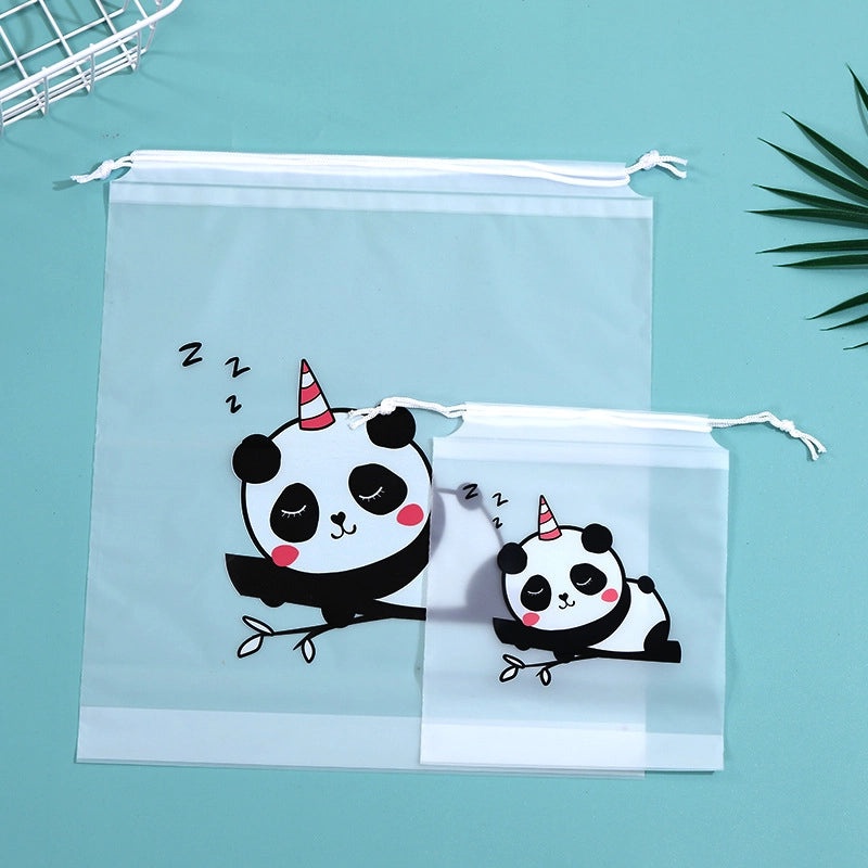 Casual Cartoon Solid Color PE Storage Pouch for Daily Use|Storage Bags & Organizers