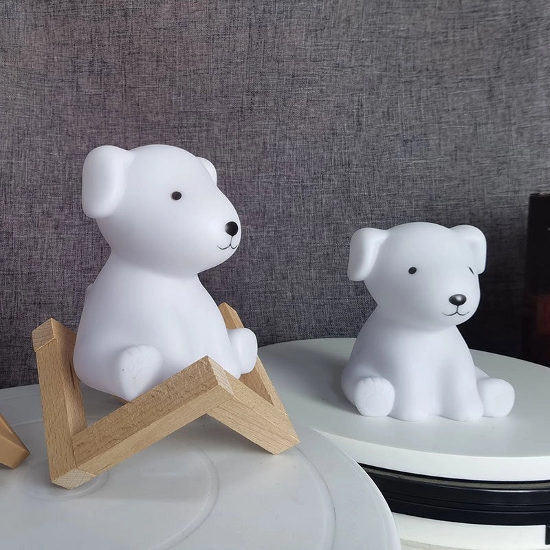 Adorable Dog-Themed Vinyl Night Light for Indoor Use|Home Decor & Lighting