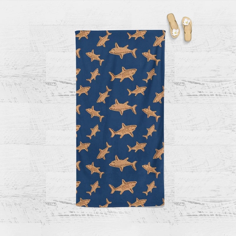 Double-sided Velvet Quick-dry Printed Beach Towel Custom Gym Yoga Sweat Towel|Beach Towels & Gym Accessories