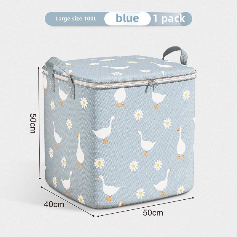 Large Capacity Waterproof Quilt Storage Bag for Dorm, Moving, Clothes, Moisture-proof Organizer|Home Storage & Organization