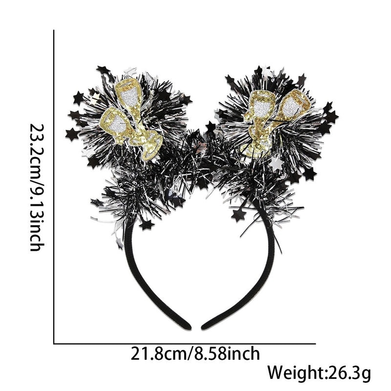 2025 Year of the Sheep Wool Felt Hair Band Party Accessory | Party Accessories