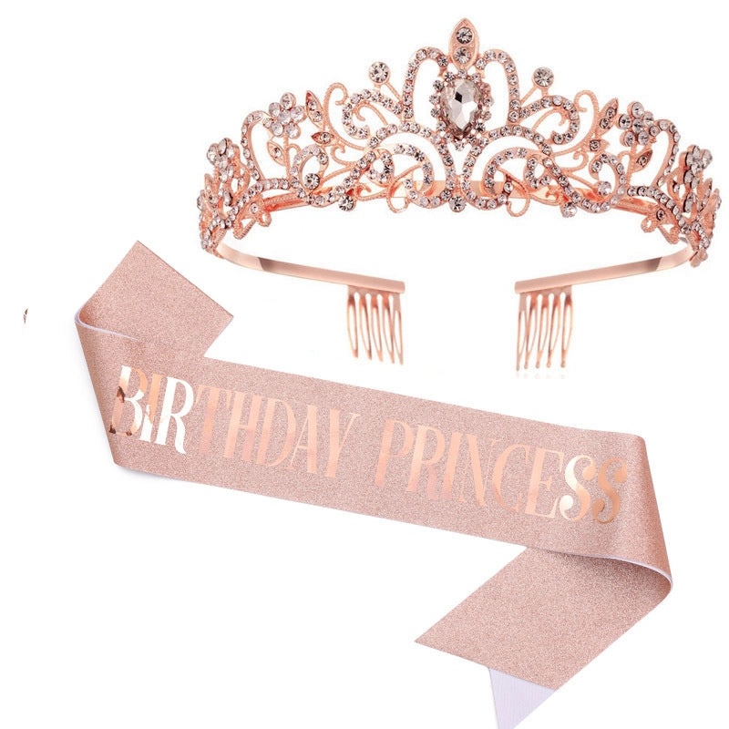 Sweet Birthday Letter Banner Cloth Metal Party Decorations|Party Supplies