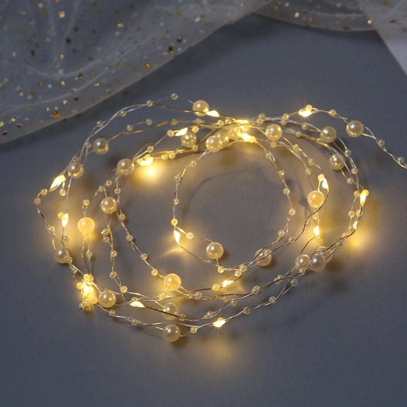 Casual Pearl String Lights for Festivals and Parties|Home Decor & Lighting Accessories