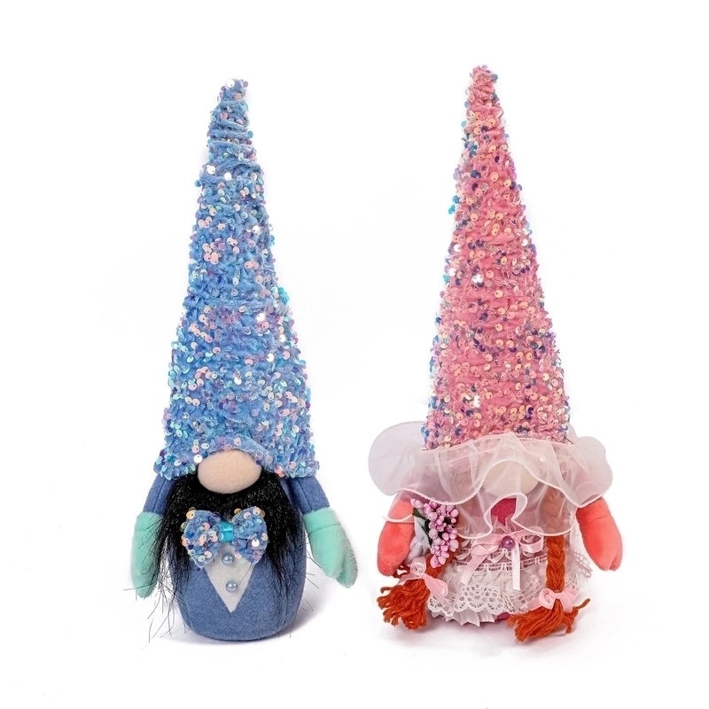 Adorable Doll with Bow Knot Fabric Accessories | Home Decor Ornaments