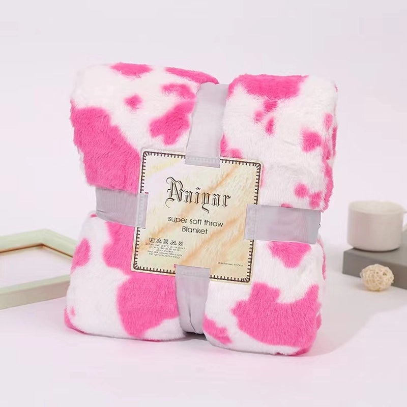 Classic Plaid Polyester Throw Blanket for Couch and Sofa | Home Decor & Living Room Accessories