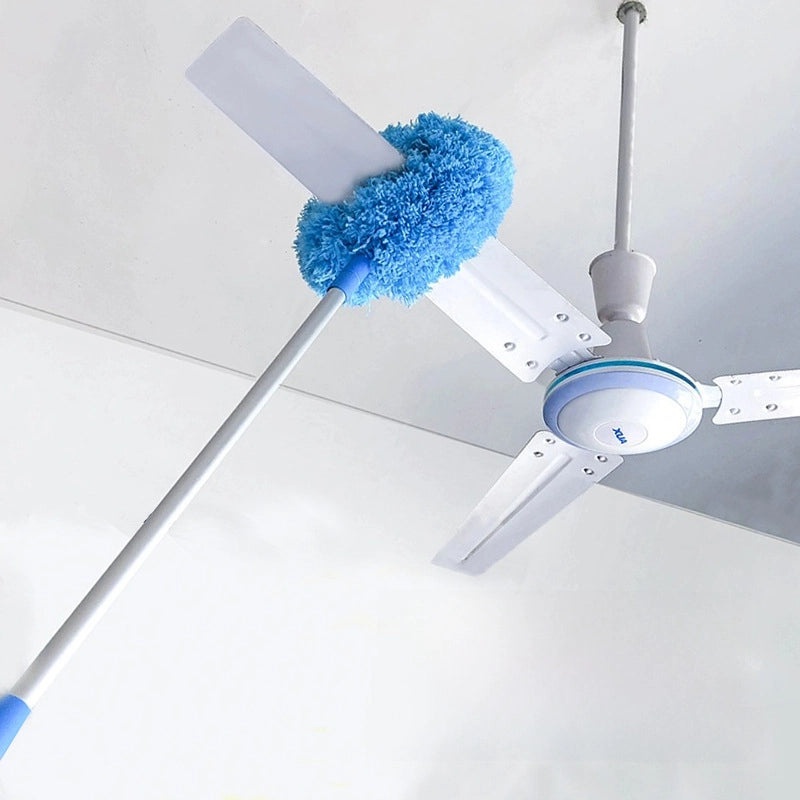 Ceiling Fan Feather Duster with Extendable Handle for High Ceiling Dusting | Home Cleaning Tools