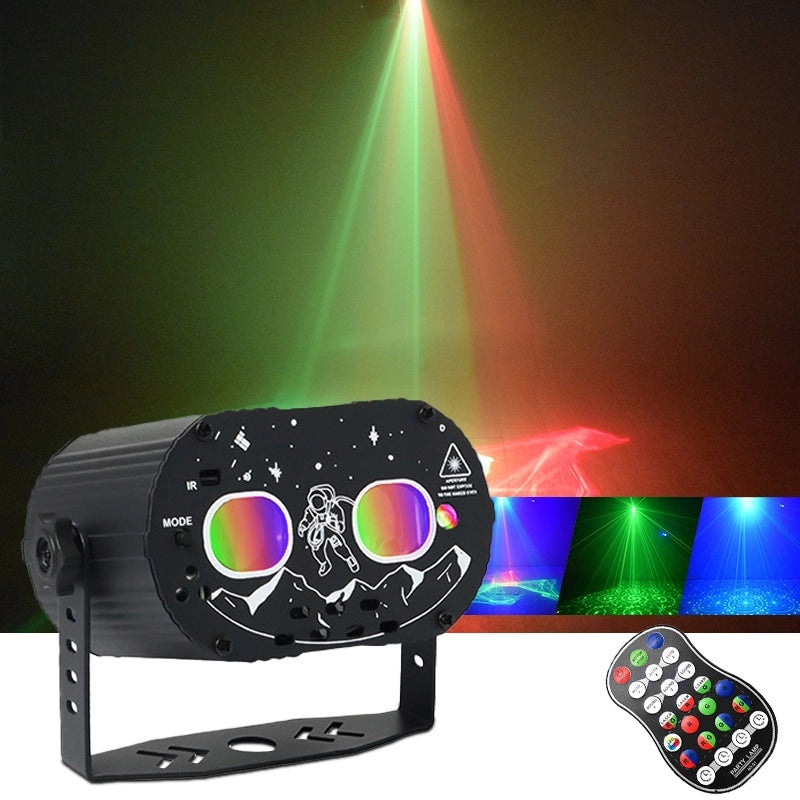 Aurora Borealis Laser Stage Light with Sound Control and Remote | Party & Disco Lighting