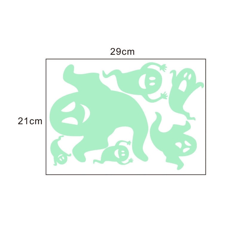 Halloween Luminous Peeping Eyes Stickers Glow in the Dark Festival Wall Decals|Home Decor