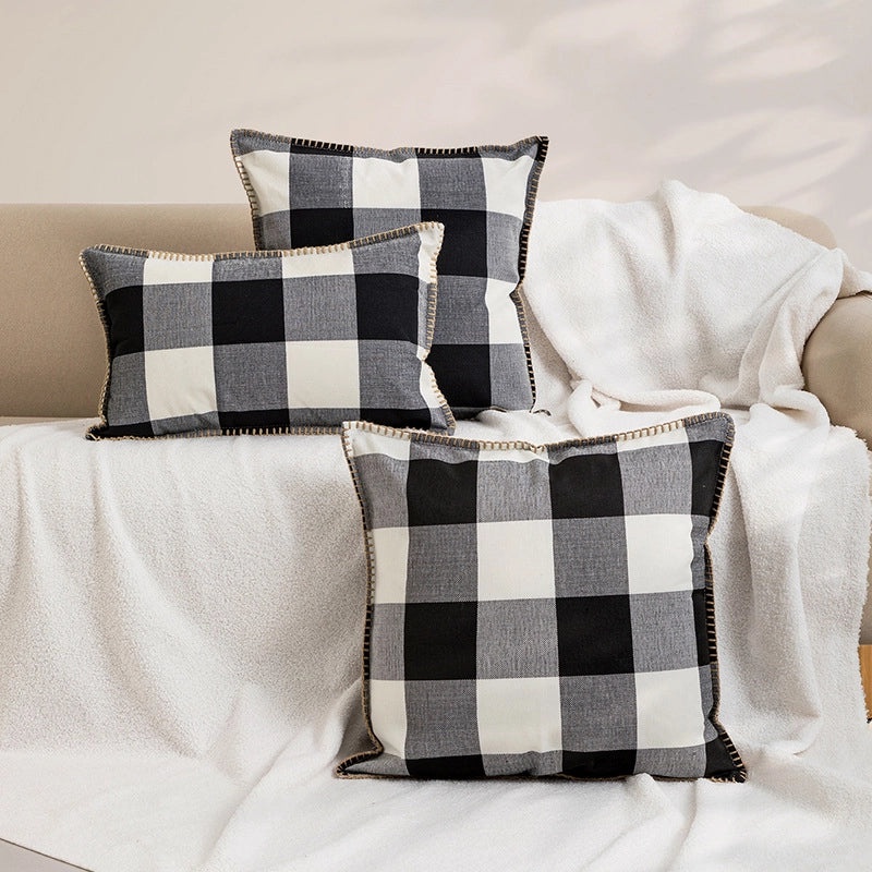 Elegant Minimalist Lattice Chenille Pillow Covers|Home Decor Pillows