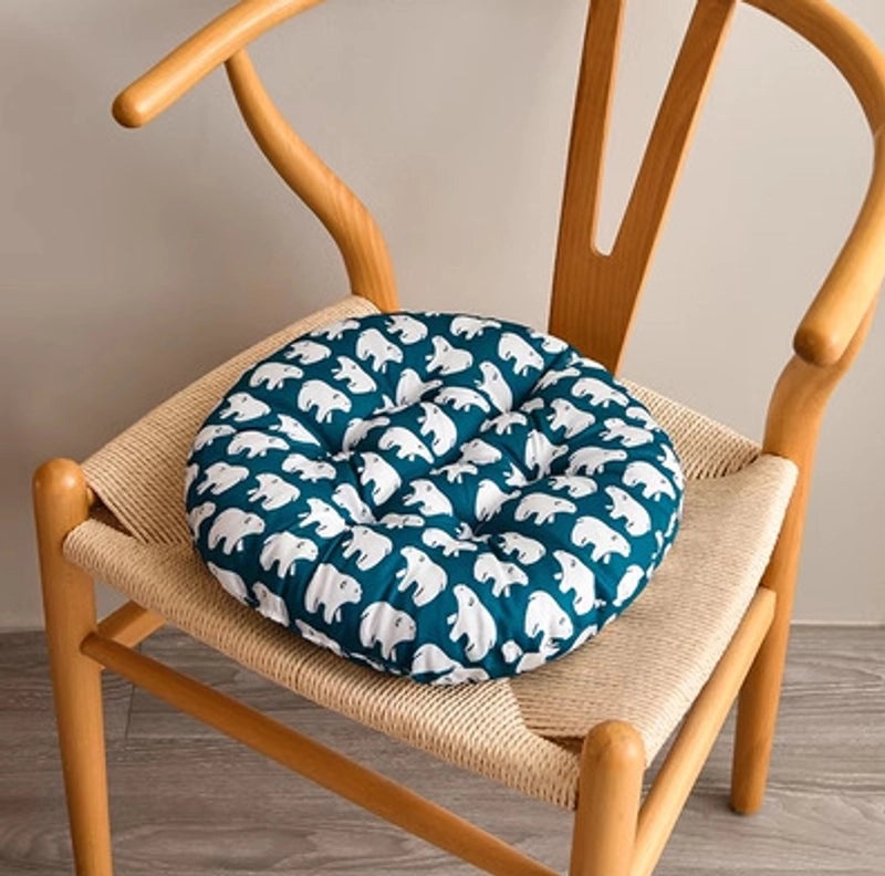 Thick Round Seat Cushion for Dining Office Student Chairs Comfortable Tatami Chair Pad|Home & Living Chair Cushions